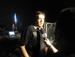 Jurado Marco Camargo dá entrevista antes de começar a final do reality